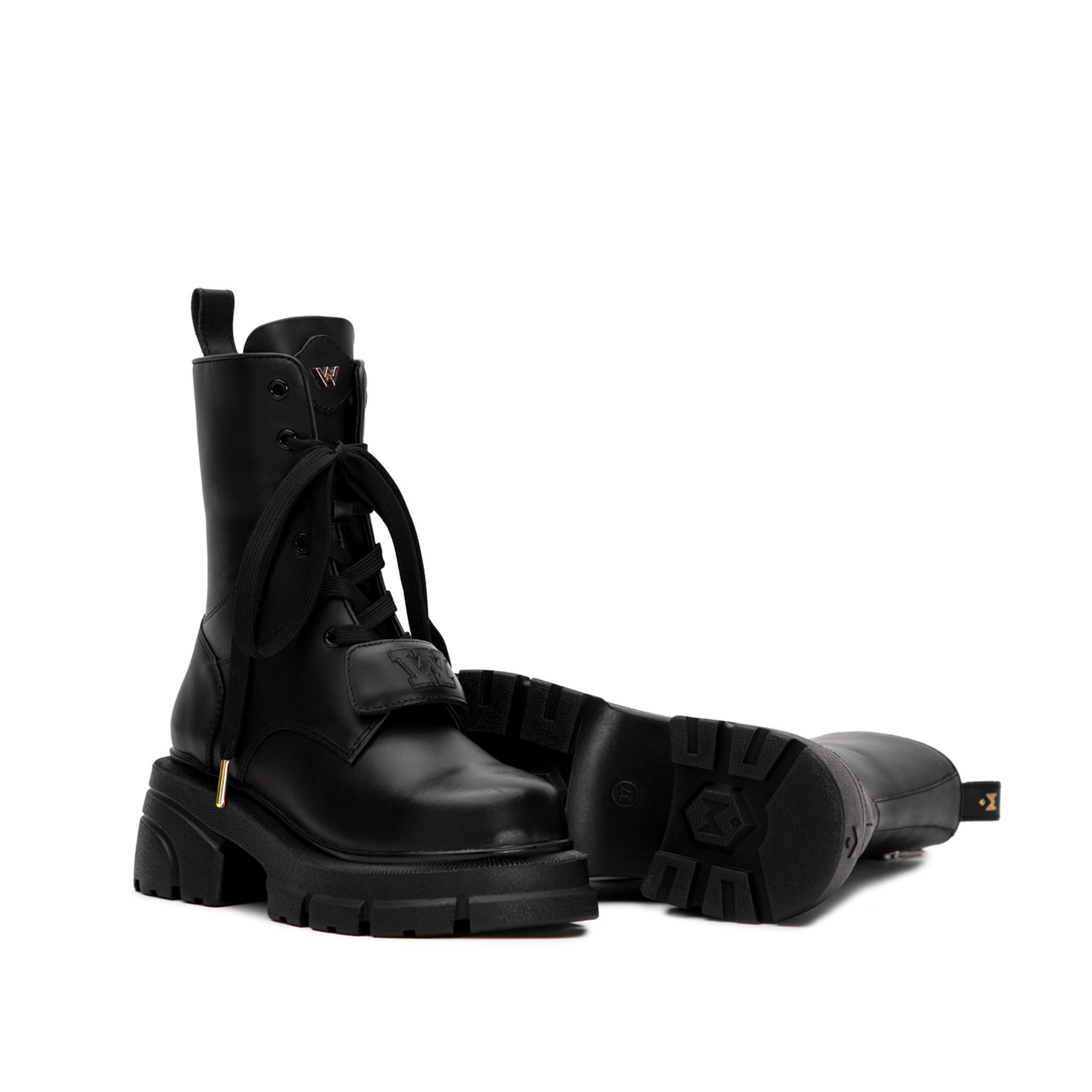 THE SLAY-DY WOLF COMBAT BOOT - BLACK