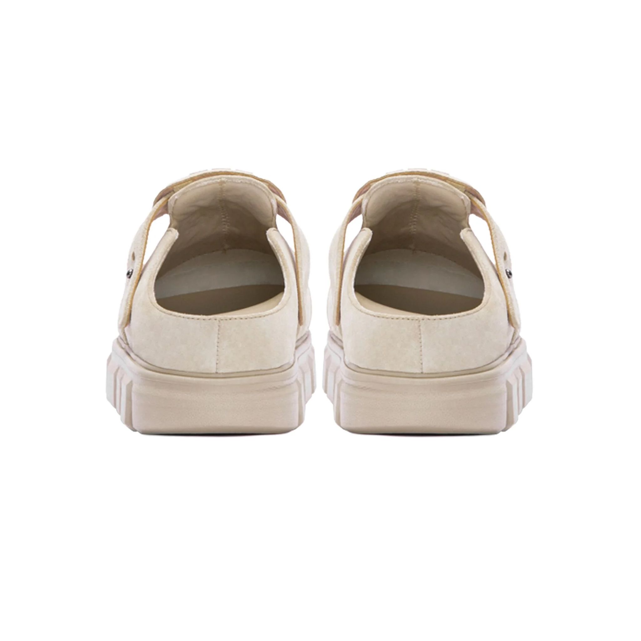 THE LADY WOLF R&E MULE SANDAL - TAN