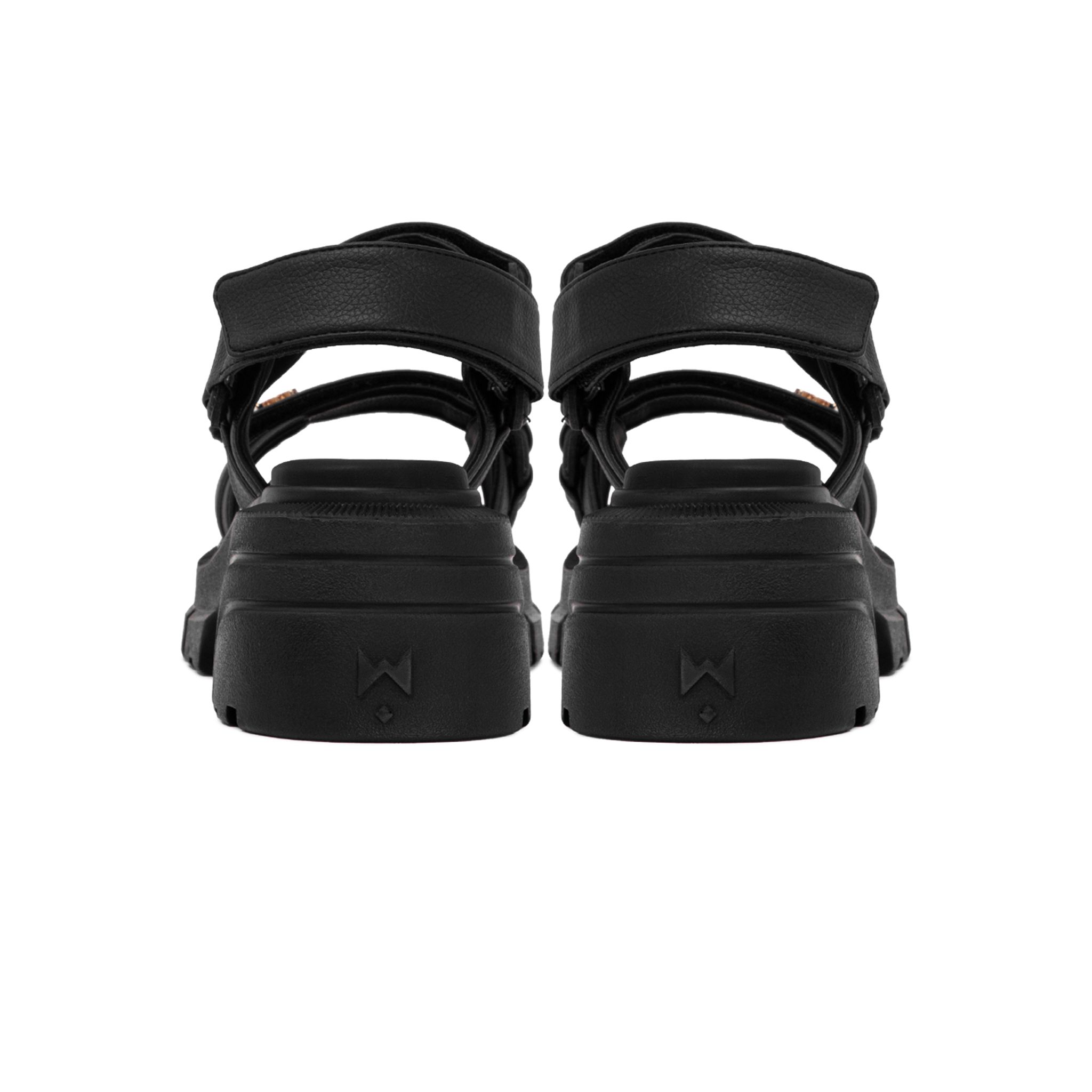 THEWOLF ESSENTIAL HIGH SANDAL - BLACK