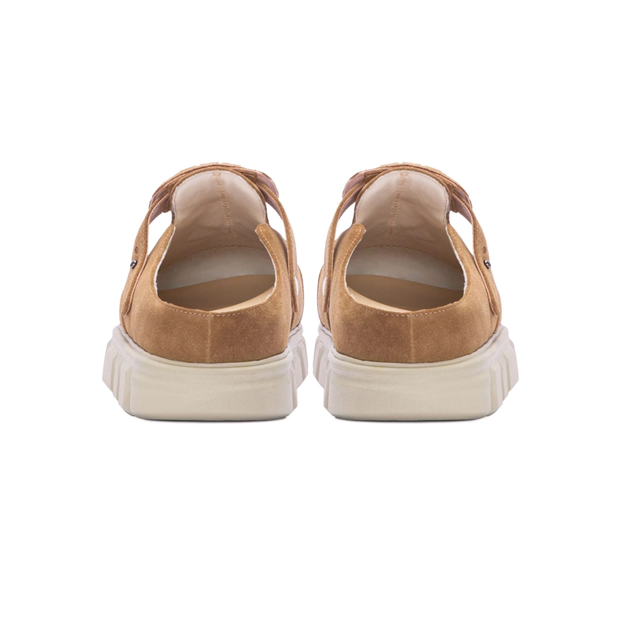 THE LADY WOLF R&E MULE SANDAL - TOBACCO