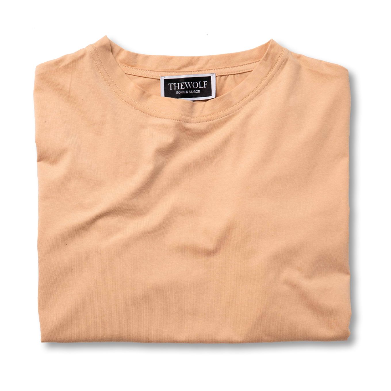 THE WOLF BASIC TEE - TAN