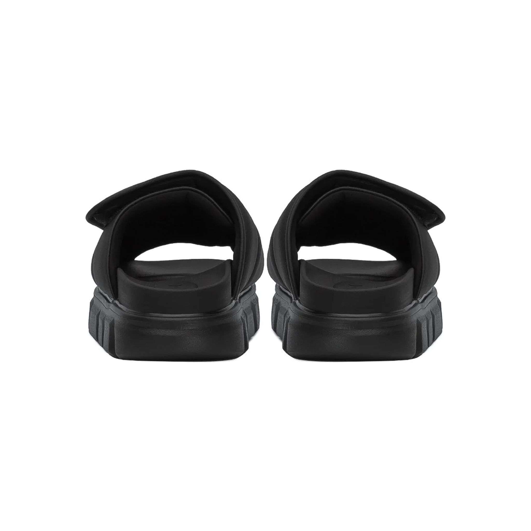 THE LARVA WOLF SLIDE SANDAL - FULL BLACK