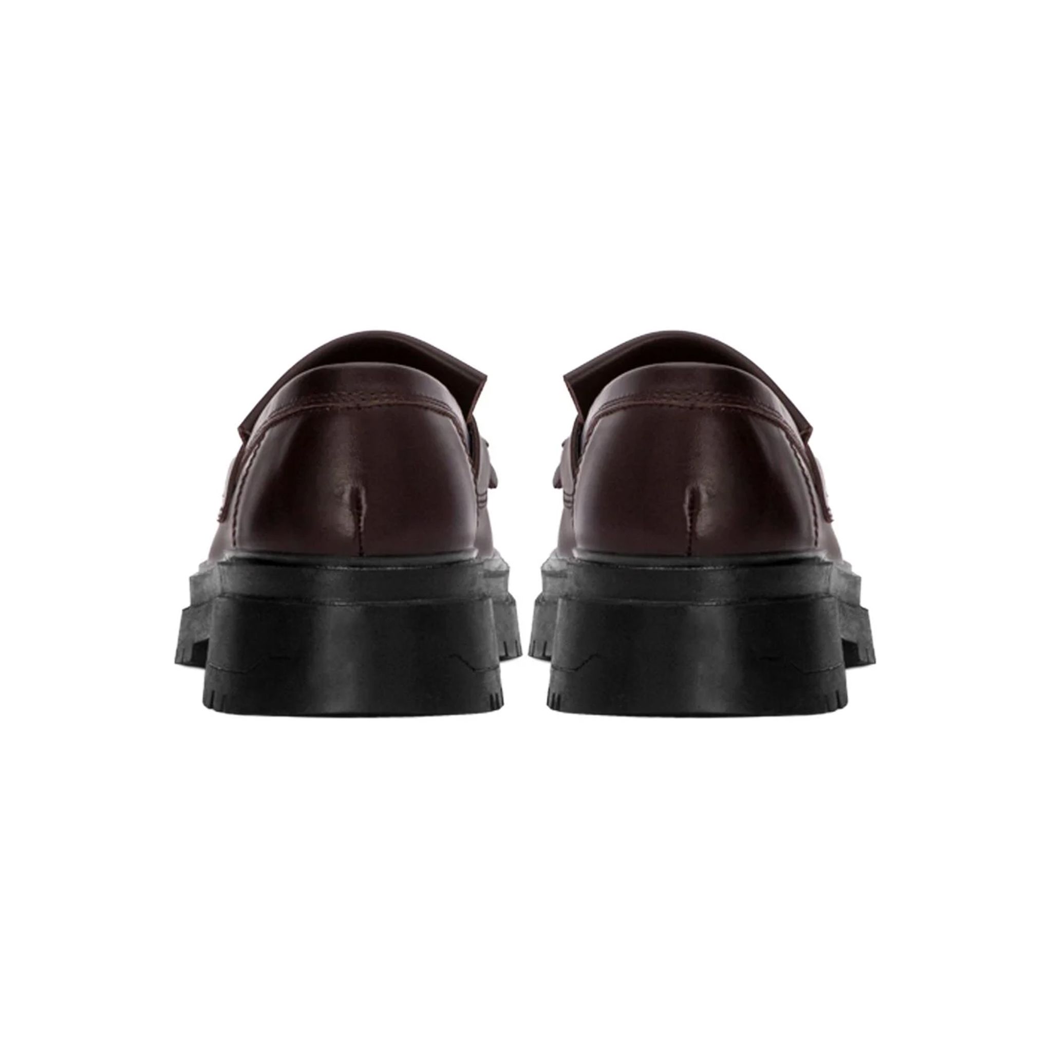 THEWOLF CHUNKY TASSEL LOAFER - BROWN