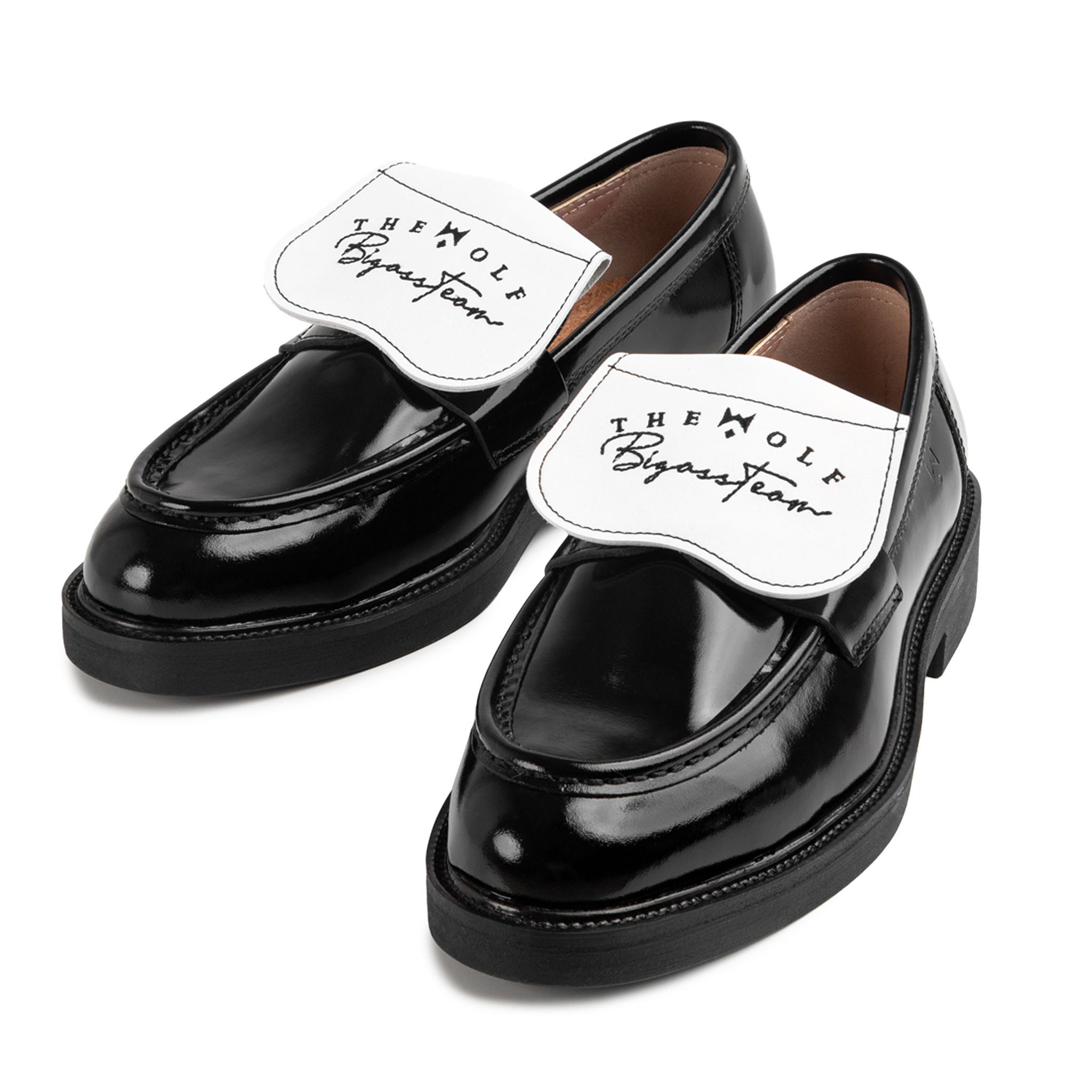 THEWOLF X BIGASSTEAM LEATHER - WHITE