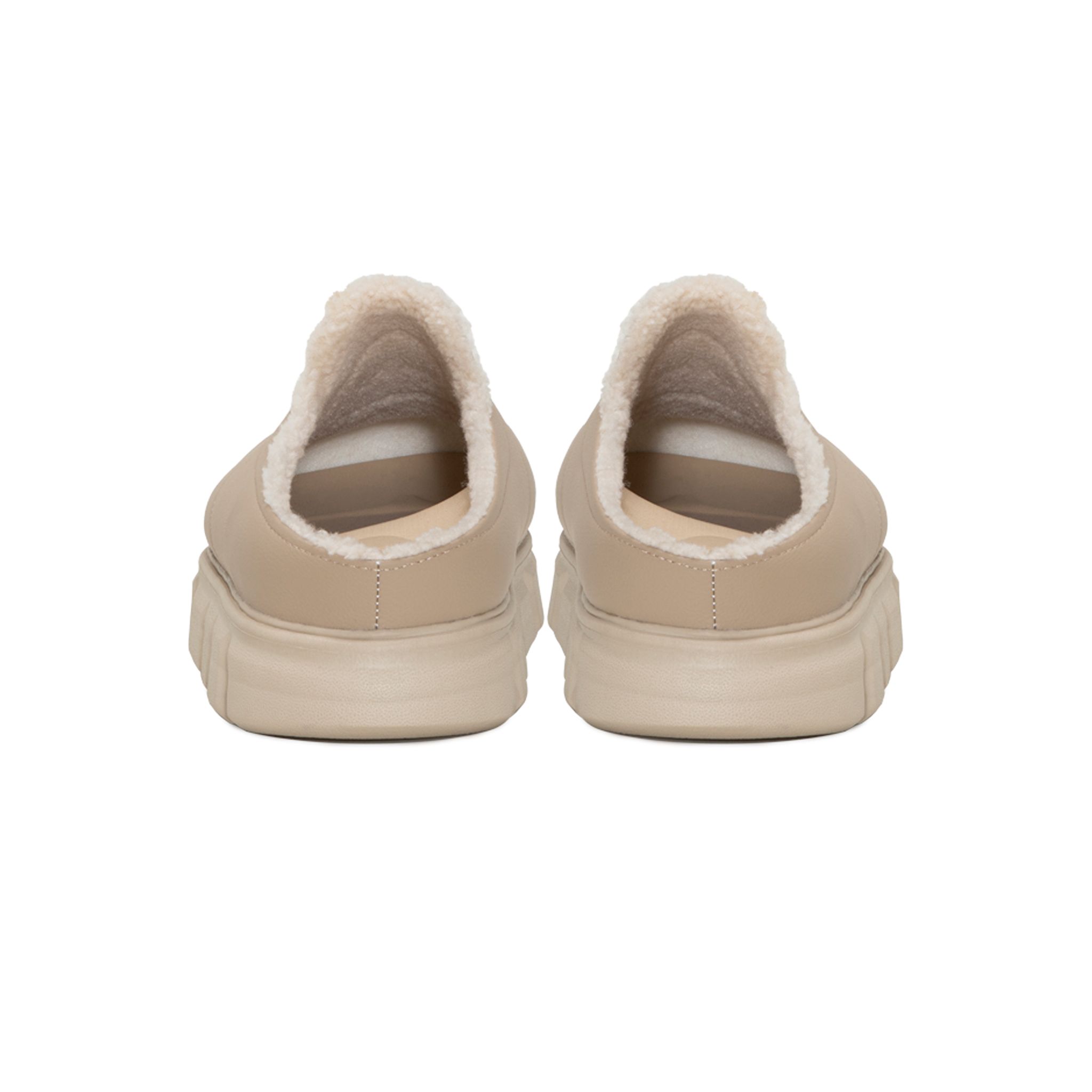 THE LADY WOLF ESSENTIAL LARVA SLIDE SANDAL V2 - FULL BIEGE