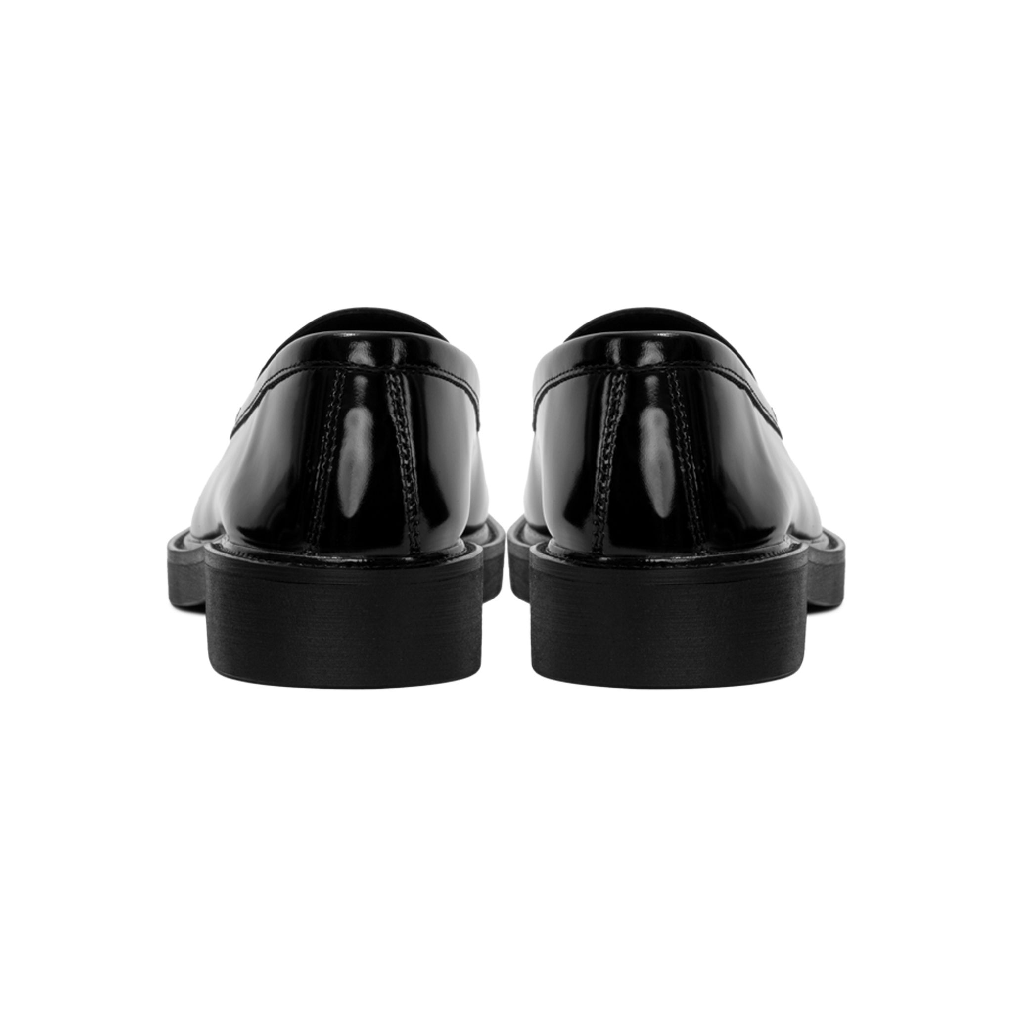 THE ELEGANT WOLF LOAFER - SHINY BLACK