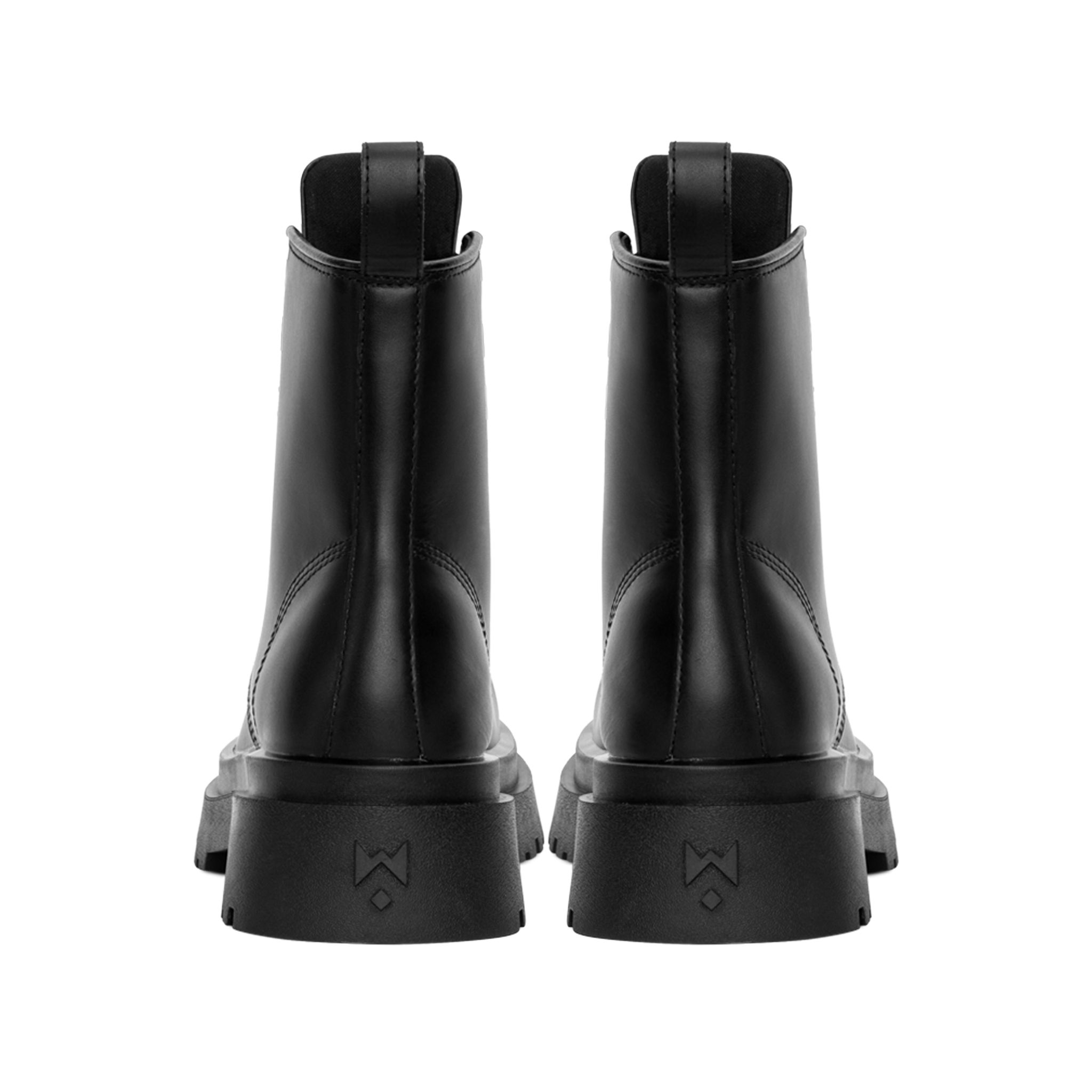 THE CHUNKY WOLF COMBAT BOOT SS24 - BLACK