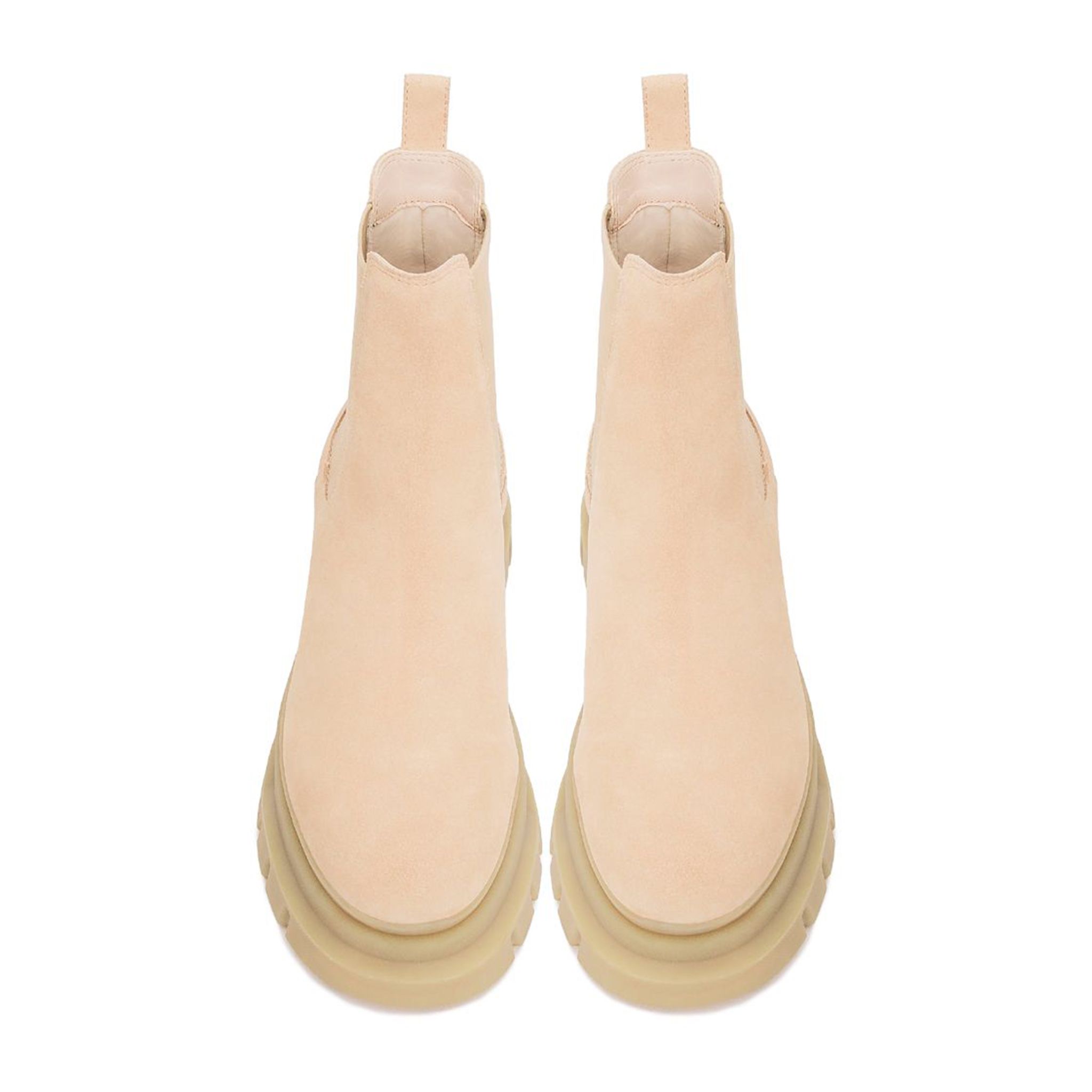 THE MARS LADY WOLF CHELSEA BOOT - TAN SUEDE