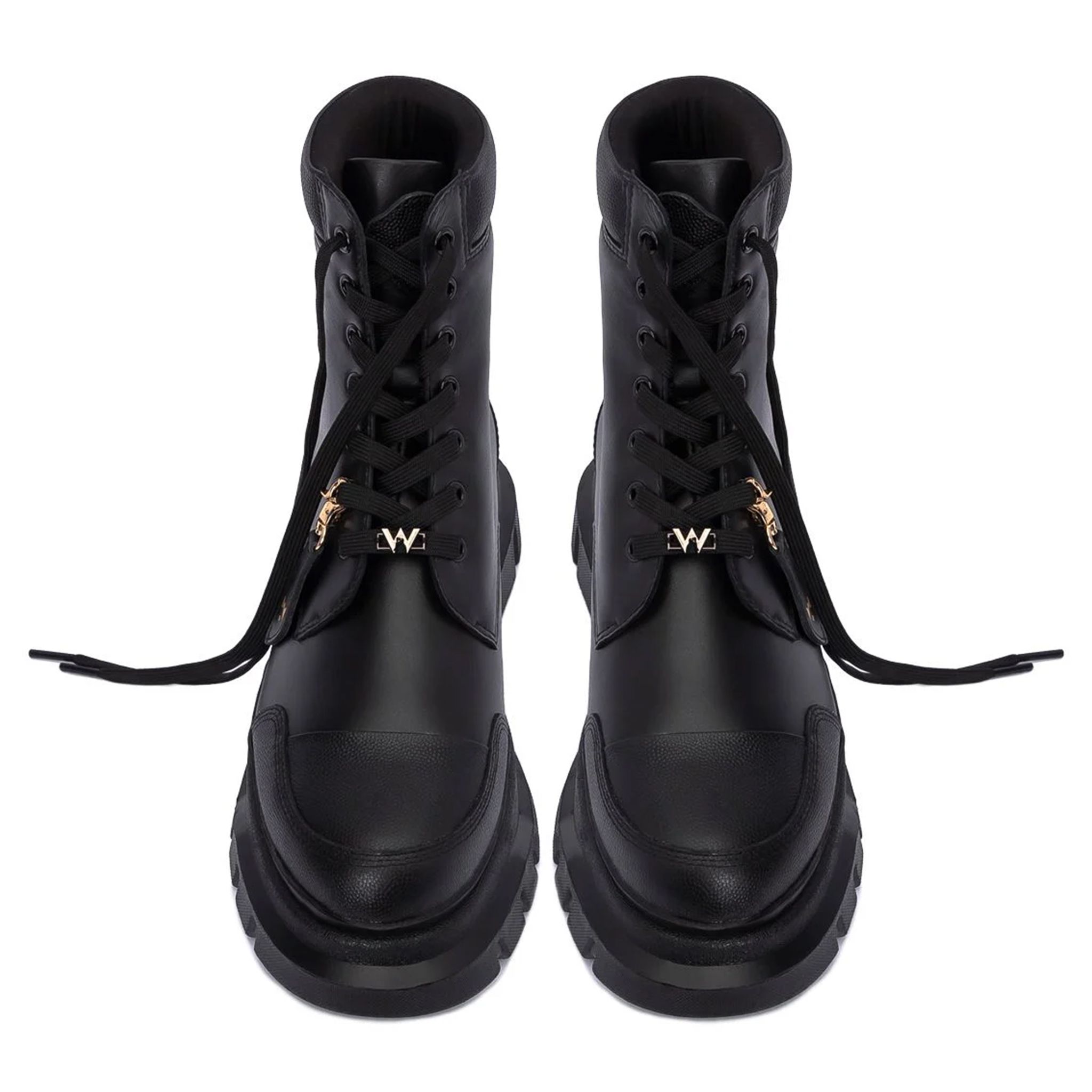 THE MARS WOLF MID COMBAT BOOT - BLACK