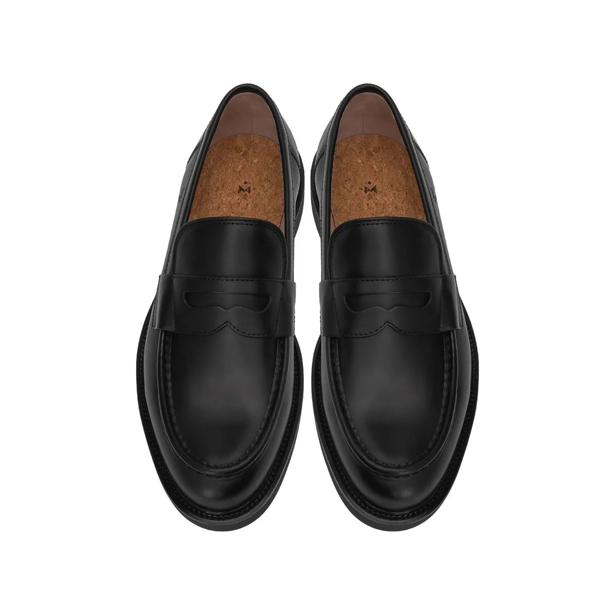THE SEAN LADY WOLF PENNY LOAFER - BLACK