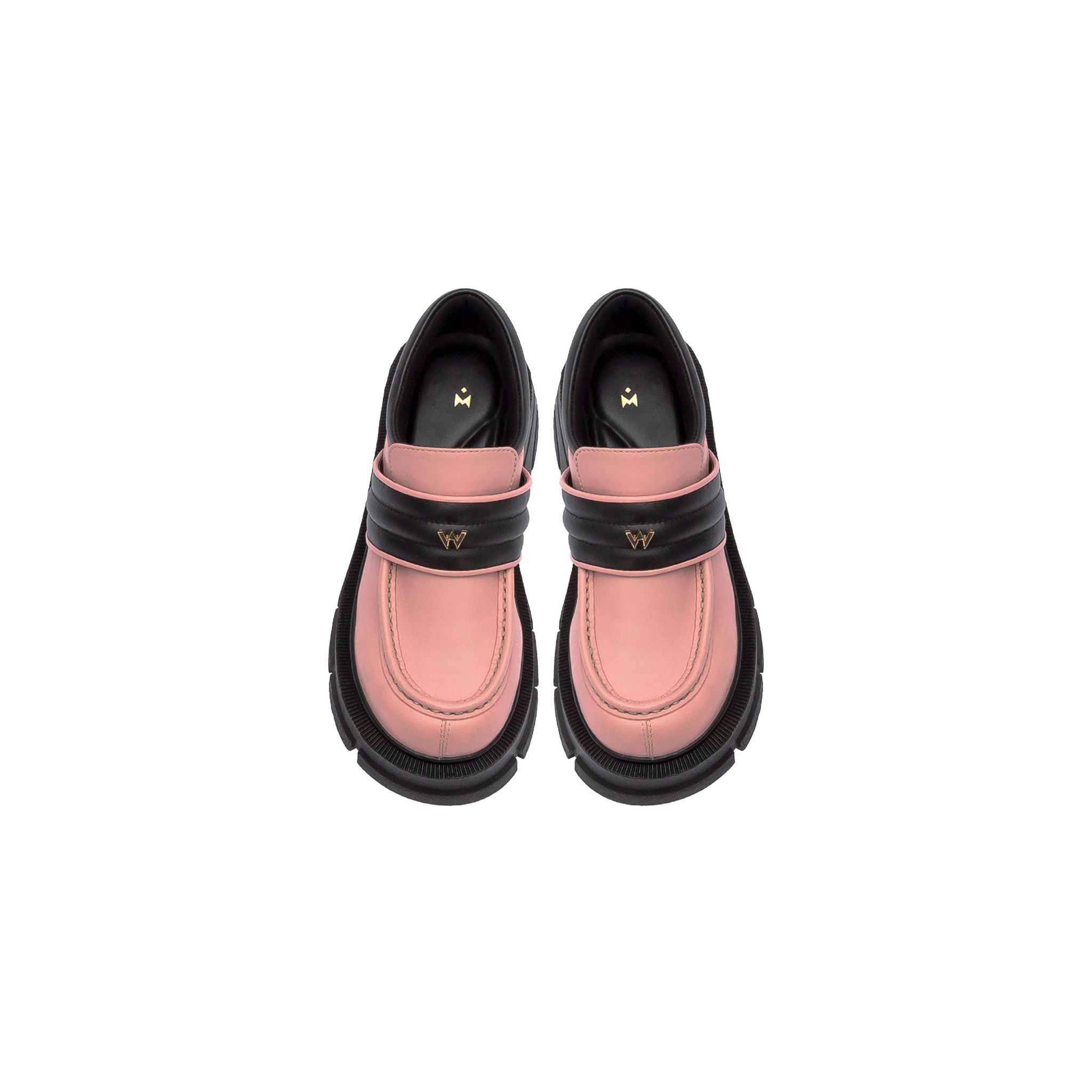 THEWOLF BLACK PINK LOAFER