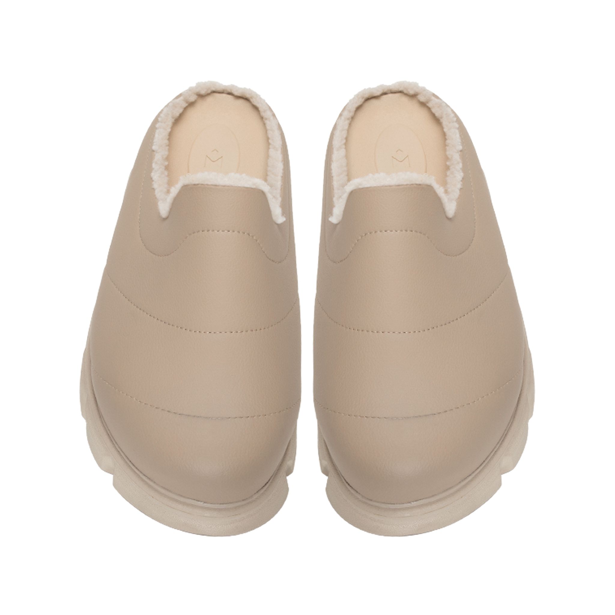 THE LADY WOLF ESSENTIAL LARVA SLIDE SANDAL V2 - FULL BIEGE