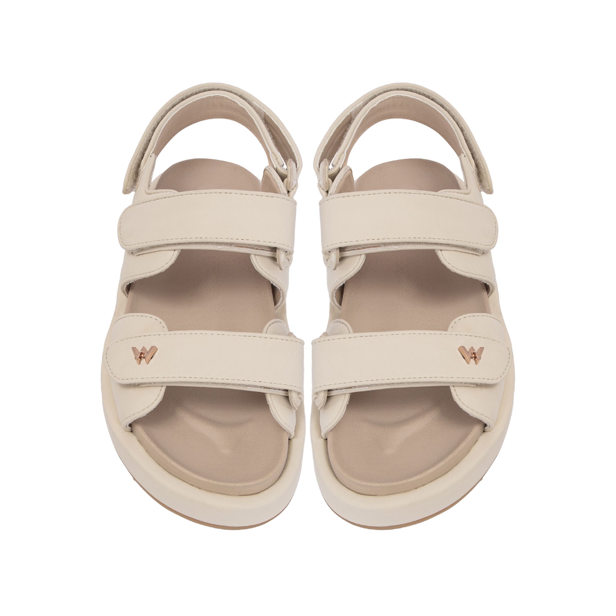 THEWOLF ESSENTIAL LOW SANDAL - CREAM