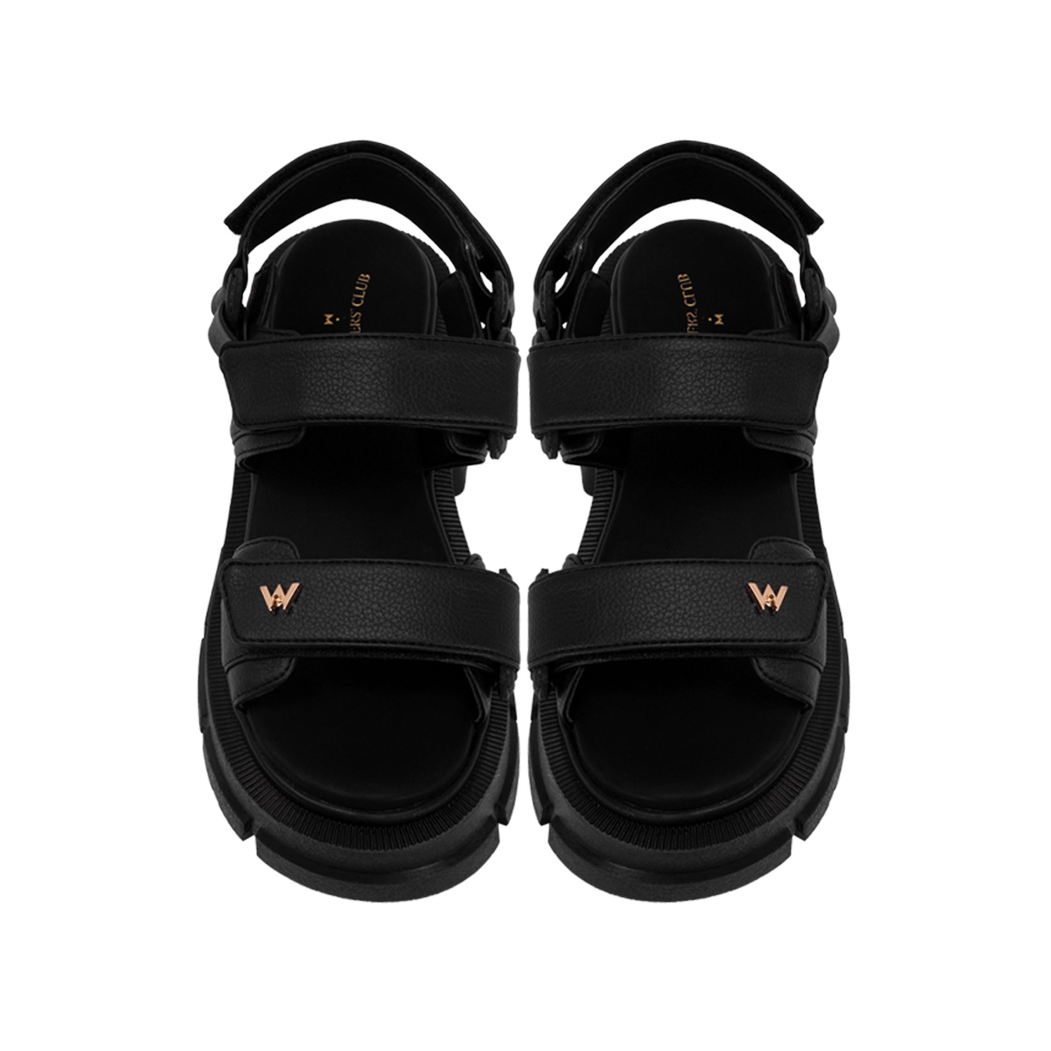 THEWOLF ESSENTIAL HIGH SANDAL - BLACK
