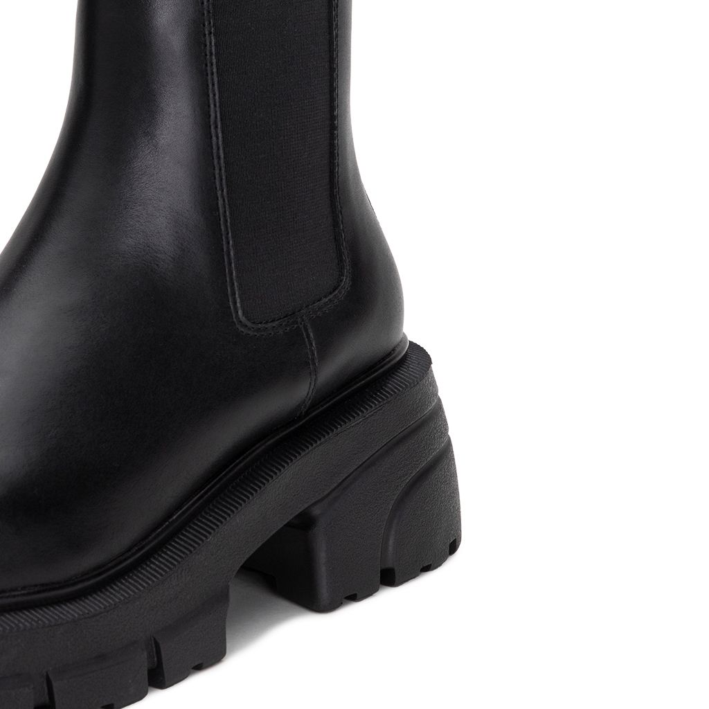 THE SLAY-DY WOLF CHELSEA BOOT - BLACK