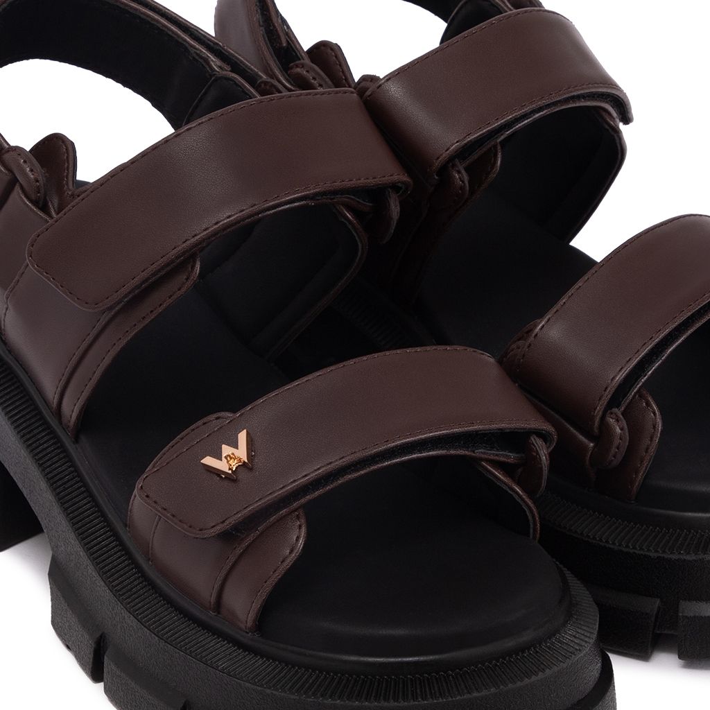 THEWOLF ESSENTIAL HIGH SANDAL - BLACK