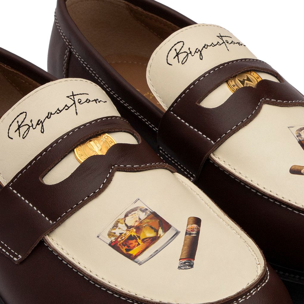 THE SUMMER AFTERTASTE PENNY LOAFER - CEDAR