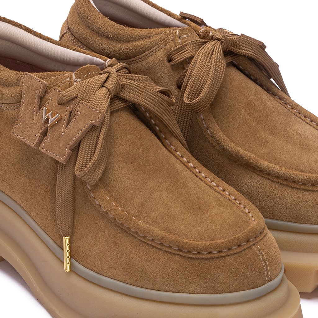 THEWOLF R&E DERBY 4 EYELET - TOBACCO