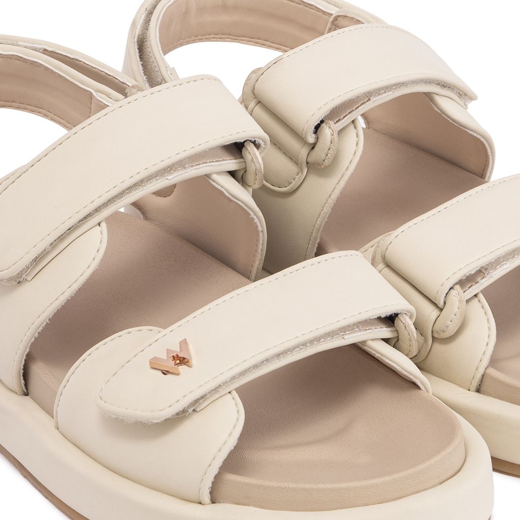 THEWOLF ESSENTIAL LOW SANDAL - CREAM