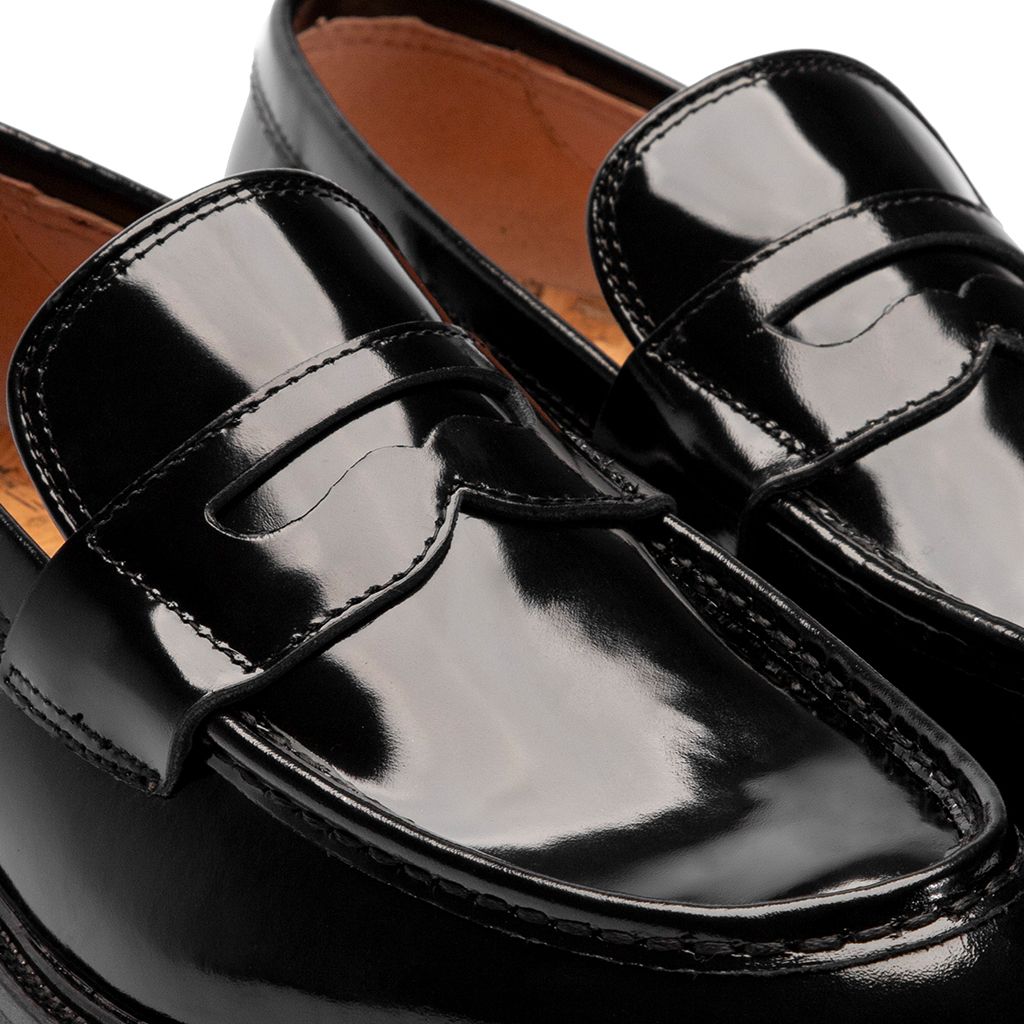 THE SEAN WOLF PENNY LOAFER - SHINY BLACK