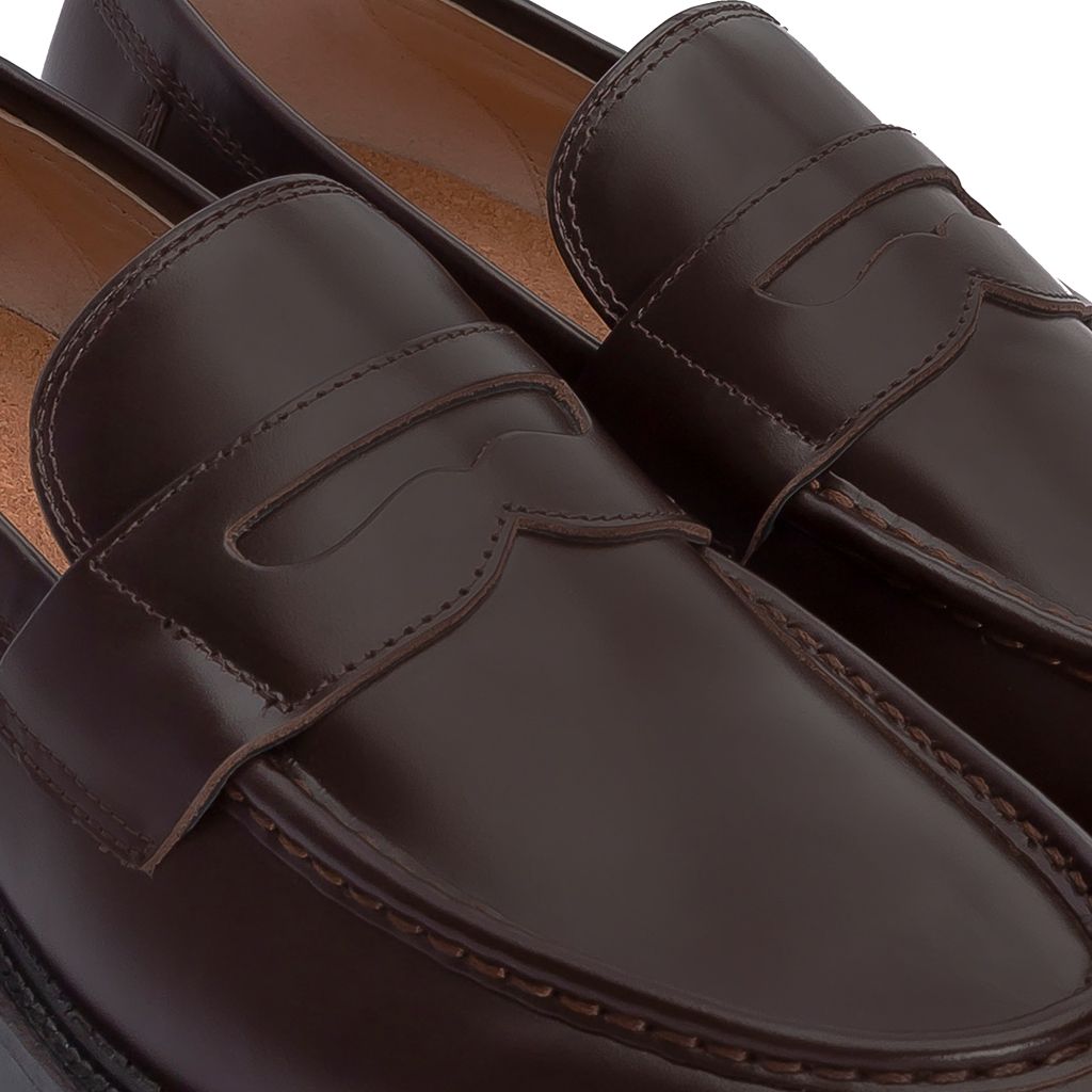THE SEAN LADY WOLF PENNY LOAFER - BROWN