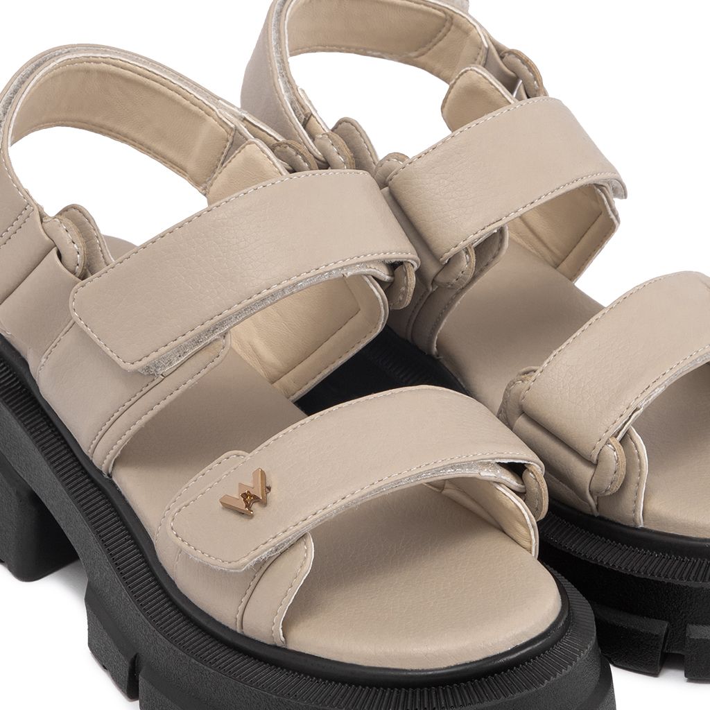 THEWOLF ESSENTIAL HIGH SANDAL - BLACK