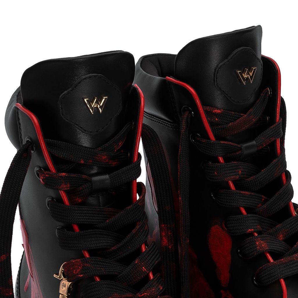 THEWOLF PUNISHER CHUNKY MID COMBAT BOOT