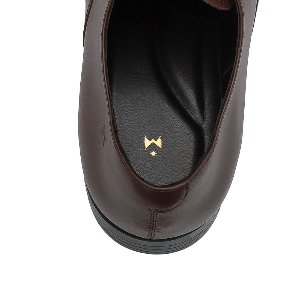 THE GENT WOLF OXFORD - BROWN