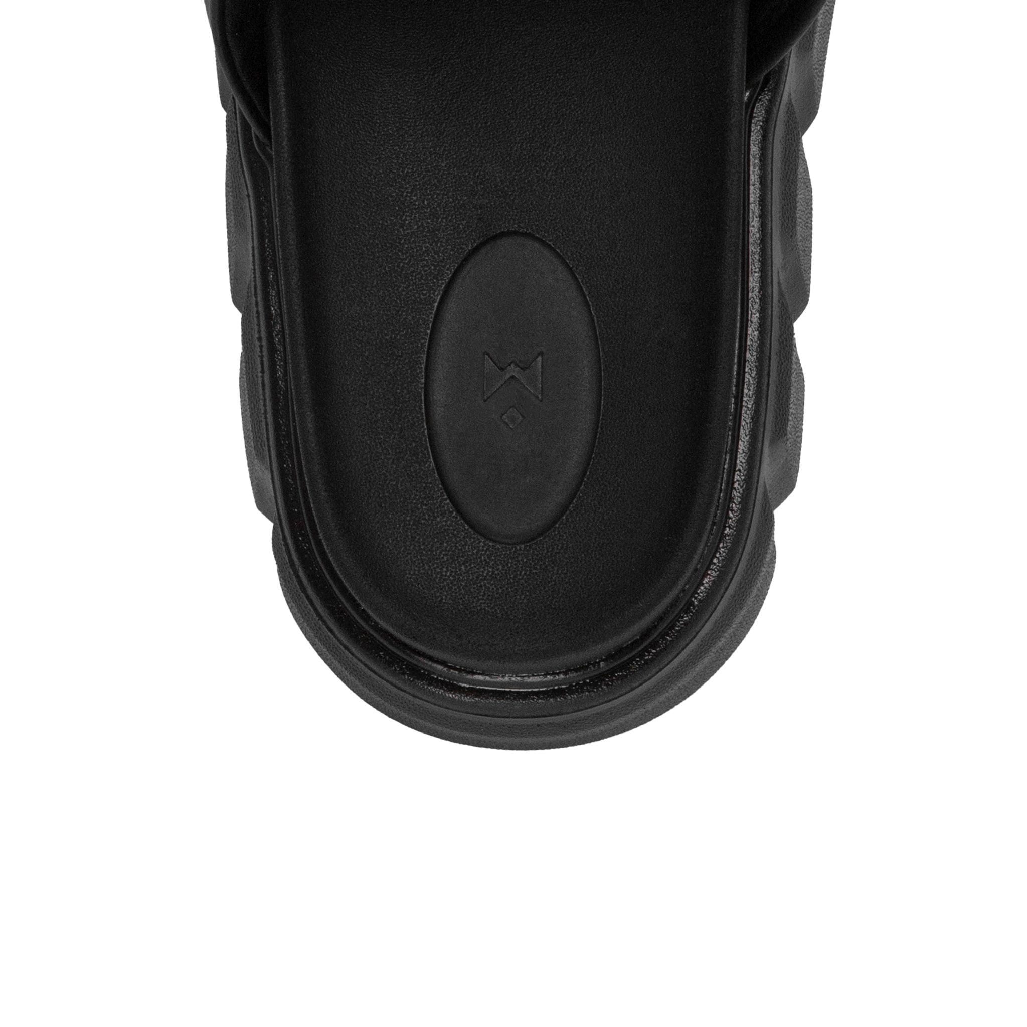 THEWOLF W SLIDE SANDAL - BLACK