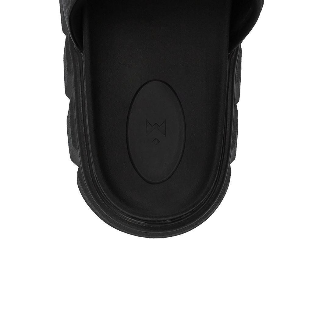 THE SEAN LADY WOLF SLIDE SANDAL V.2 - BLACK
