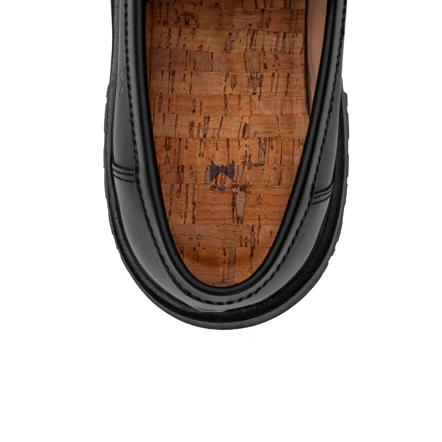 THEWOLF CHUNKY TASSEL LOAFER - BLACK