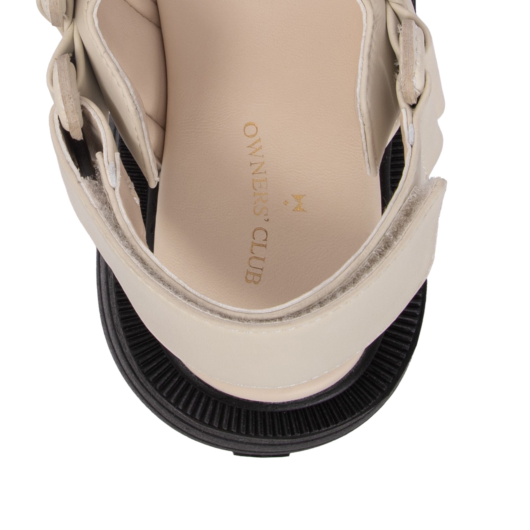 THEWOLF ESSENTIAL HIGH SANDAL - BLACK