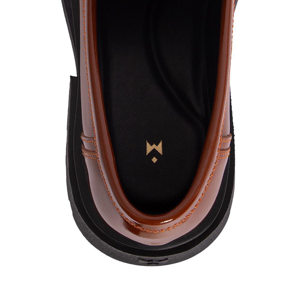 THE CHUNKY WOLF LOAFER SS24 - CARAMEL BROWN