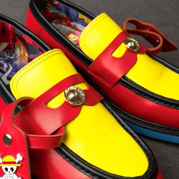  MONKEY D. LUFFY PENNY LOAFER - SHOE FOR DECOR 