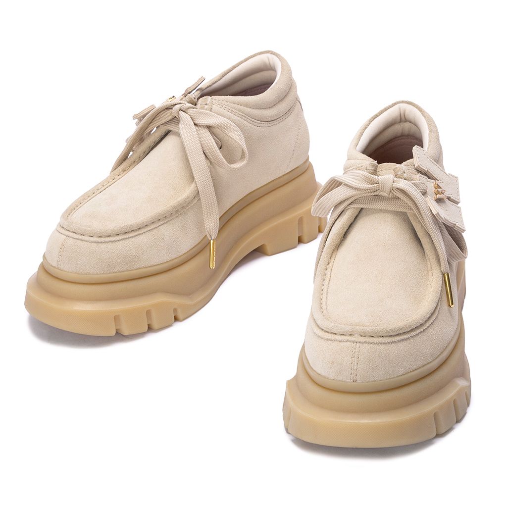 THEWOLF R&E DERBY 4 EYELET - TAN