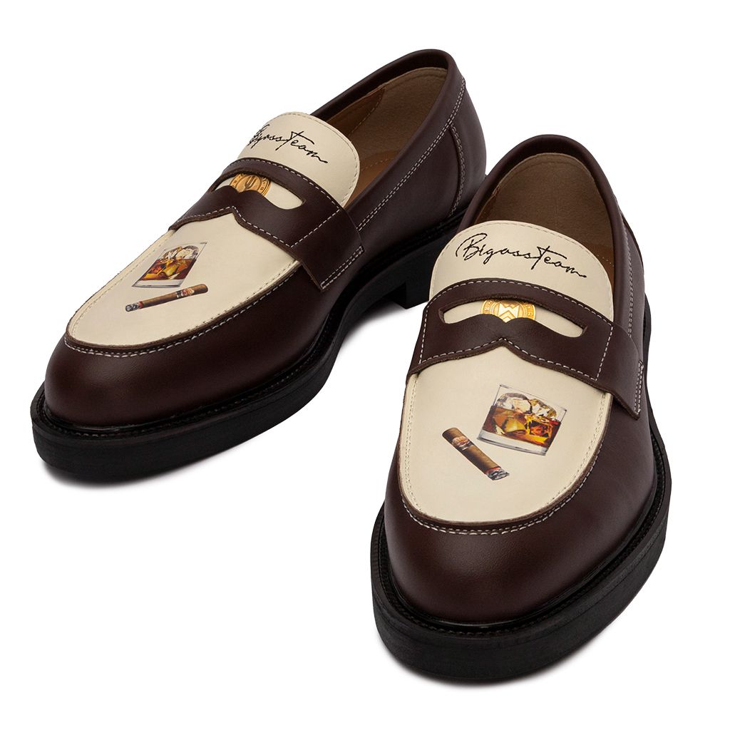THE SUMMER AFTERTASTE PENNY LOAFER - CEDAR