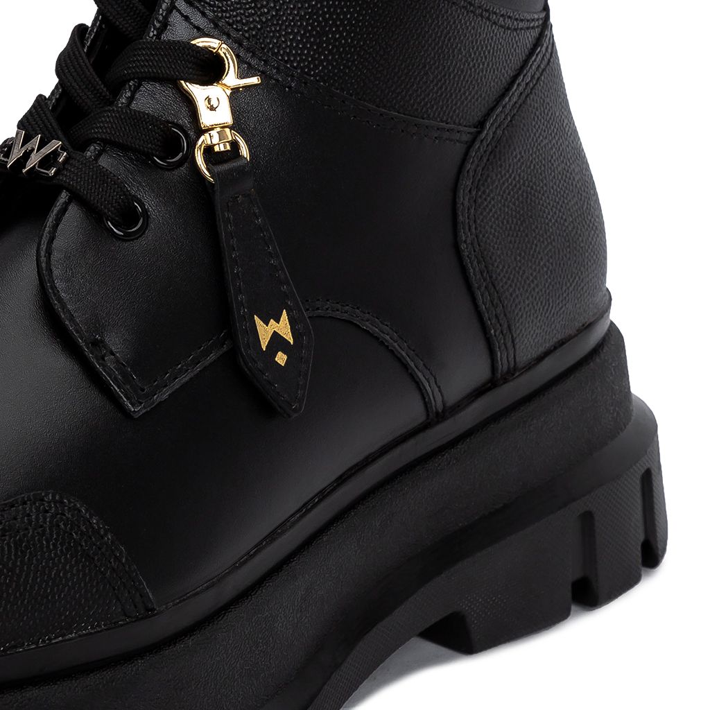 THE MARS WOLF HIGH COMBAT BOOT - BLACK