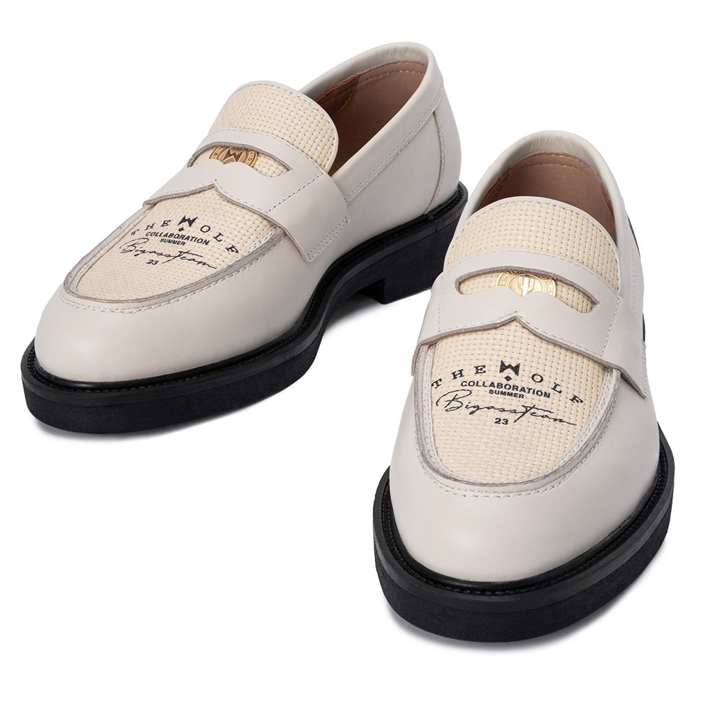 THE SUMMER AFTERTASTE PENNY LOAFER - WOVEN