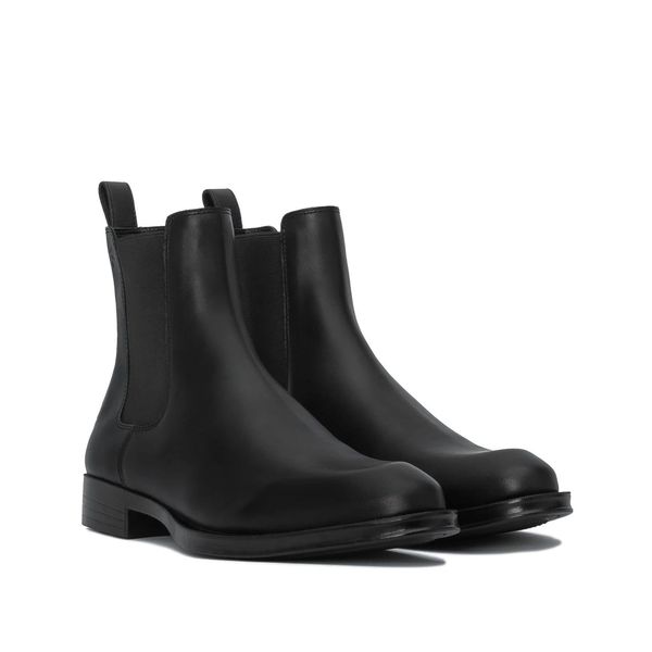  THE GENT WOLF CHELSEA BOOT - BLACK 