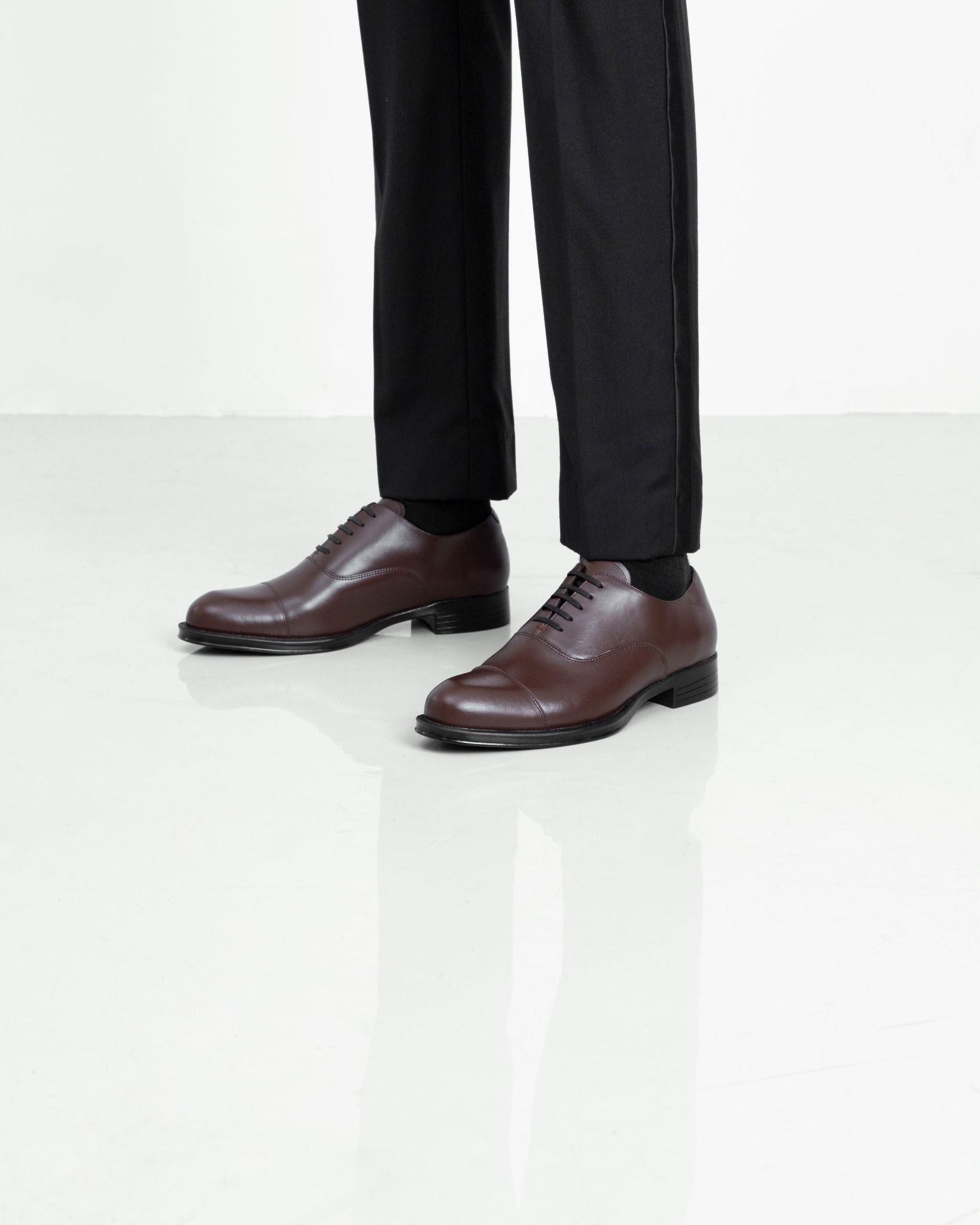 THE GENT WOLF OXFORD - BROWN