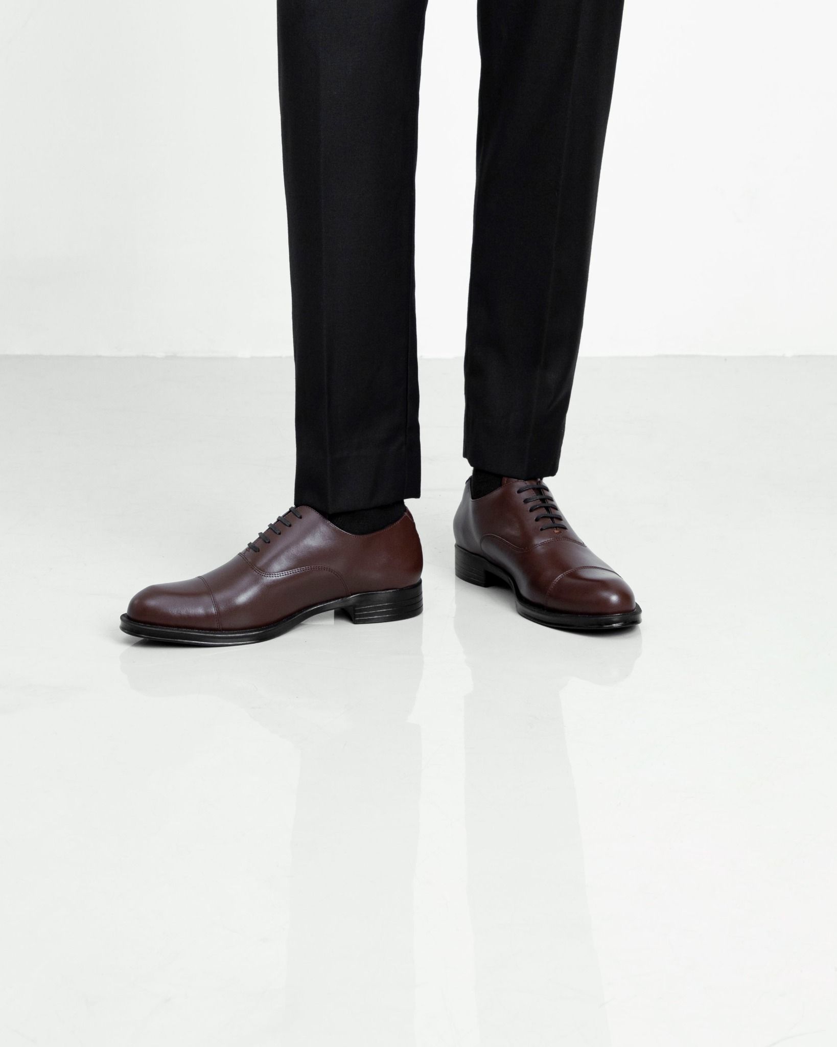 THE GENT WOLF OXFORD - BROWN