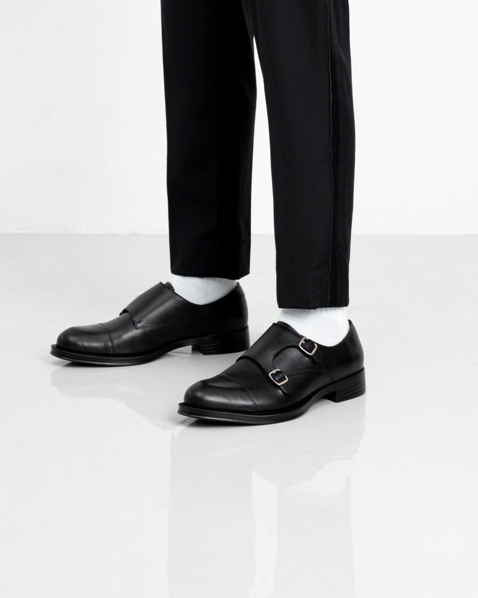 THE GENT WOLF MONKSTRAP - BLACK