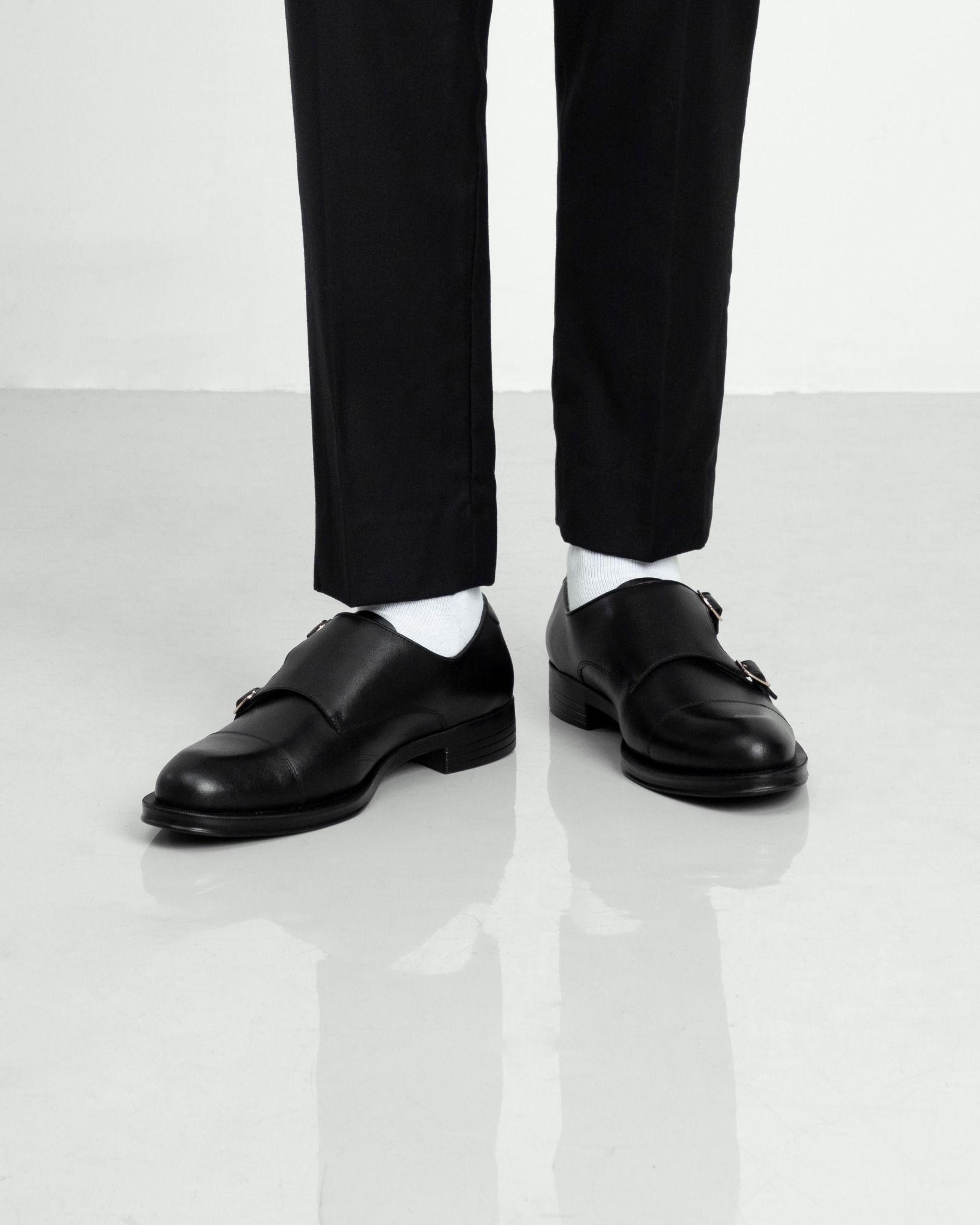 THE GENT WOLF MONKSTRAP - BLACK