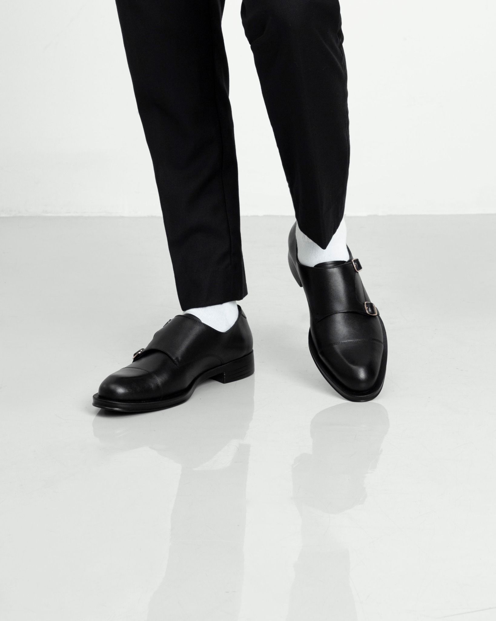 THE GENT WOLF MONKSTRAP - BLACK