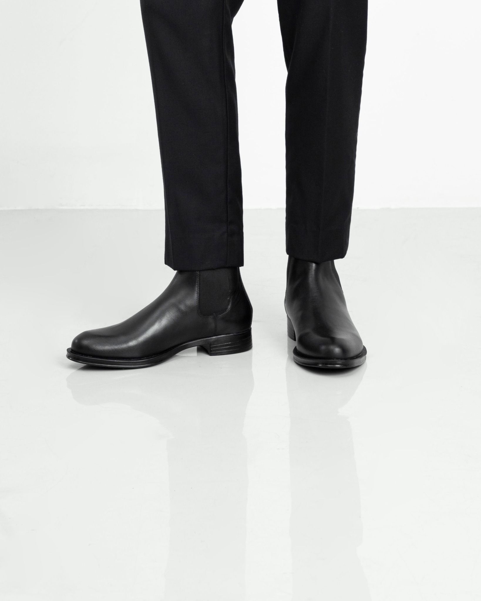 THE GENT WOLF CHELSEA BOOT - BLACK