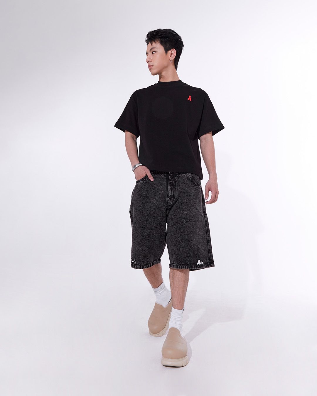 THEWOLF ESSENTIAL LARVA SLIDE SANDAL V2 - FULL BIEGE