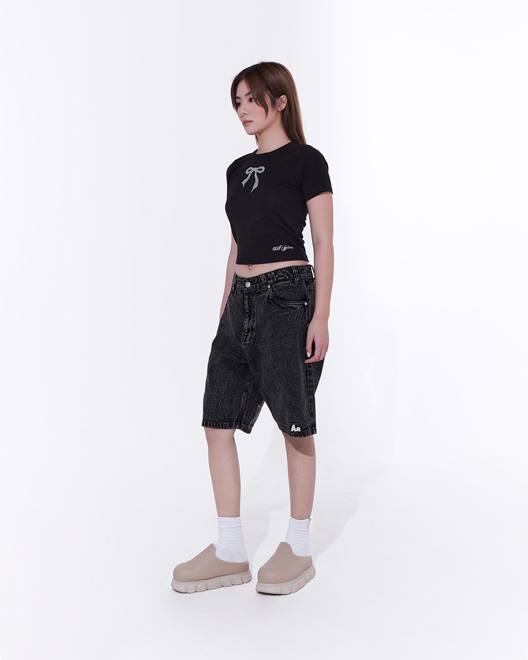 THE LADY WOLF ESSENTIAL LARVA SLIDE SANDAL V2 - FULL BIEGE