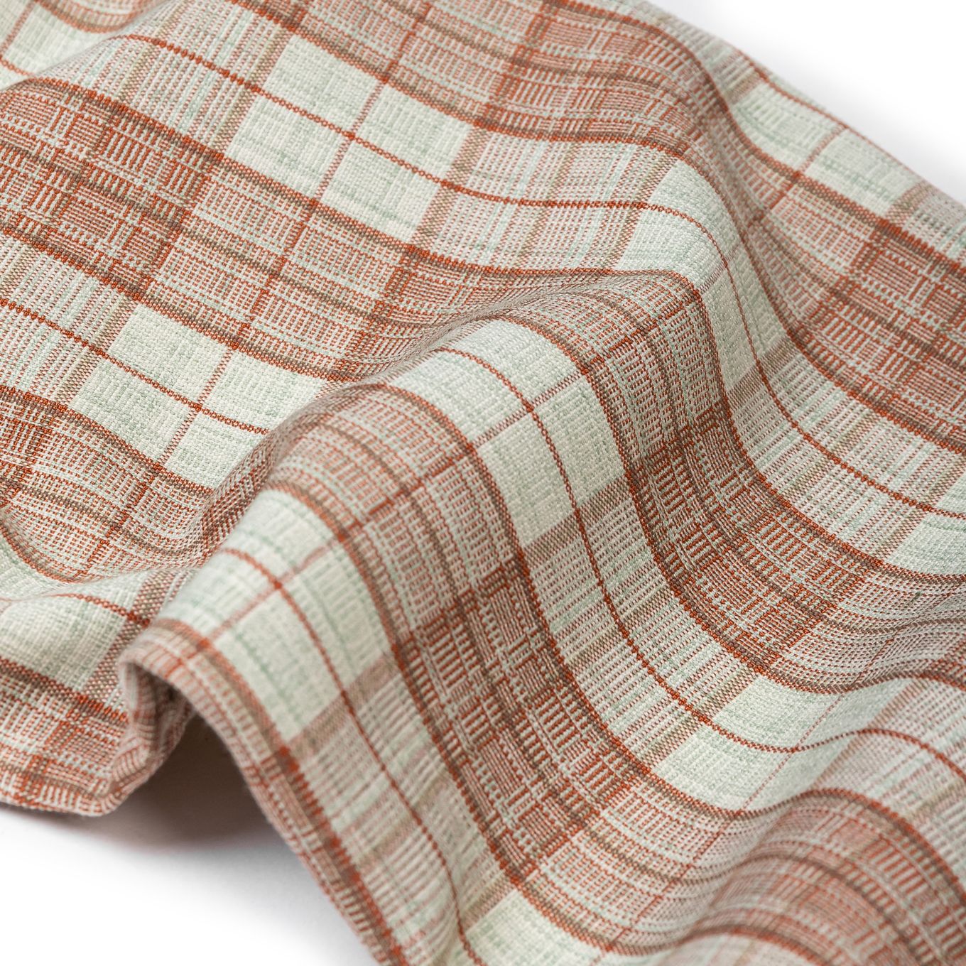 THEWOLF CHECK SHIRT LIGHT BROWN