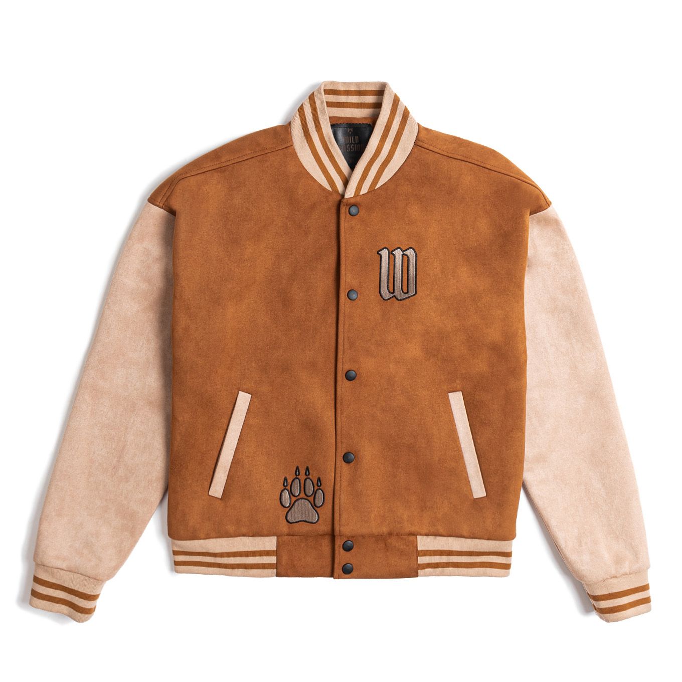 THE CHUNKY WOLF VARSITY JACKET