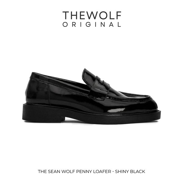  THE SEAN WOLF PENNY LOAFER - SHINY BLACK 